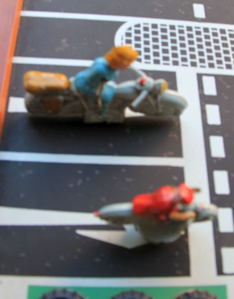 Formeta magnetic Drivingschool-Trafficboard 1955 with Trafficsignes and Vehicles (9836)